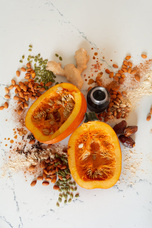 Pumpkin season, but RAW with all the benefits